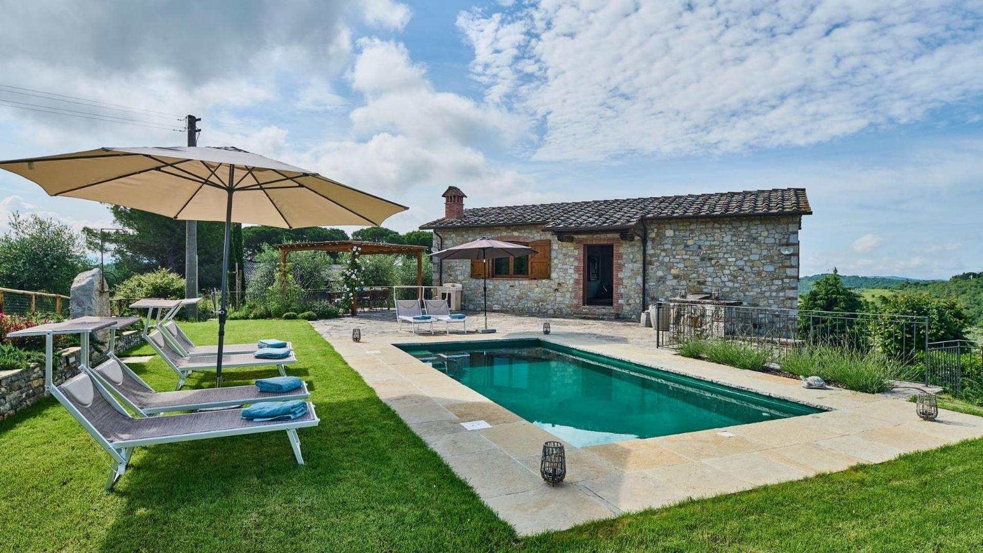 Cielo Di Radda Villa ราดดา อิน เคียนติ ภายนอก รูปภาพ